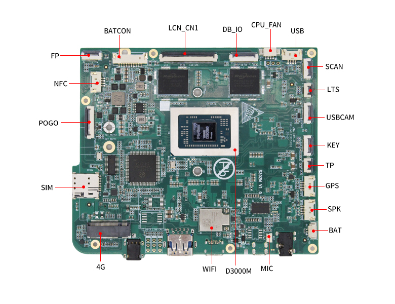 飛騰D3000M加固型主板S302M(圖6)